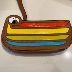 Kate Spade Macaw Parrot Cay Clutch